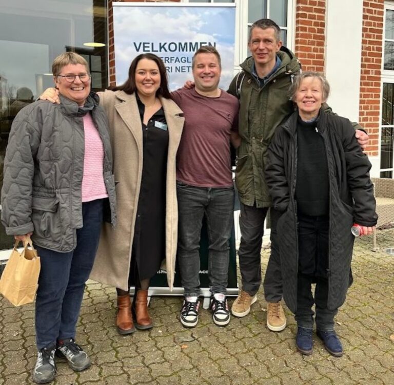Teamet fra Ældresygdomme i Aabenraa der var med til Tværfagligt geriatri netværksmøde om ernæring