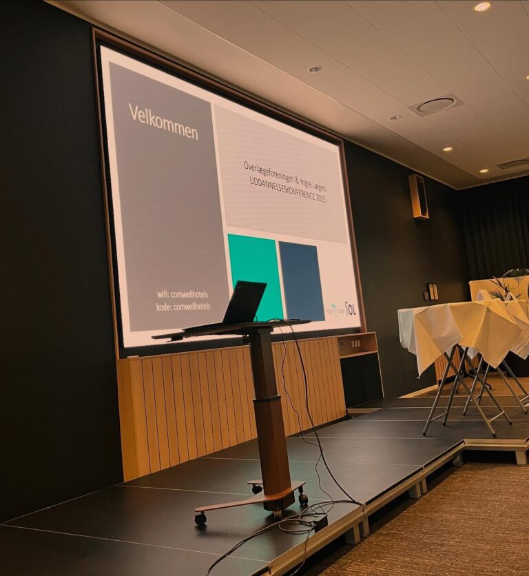 Til uddannelseskonference i Middelfart i dag, hvor vi skal høre mere om den nye læge generation