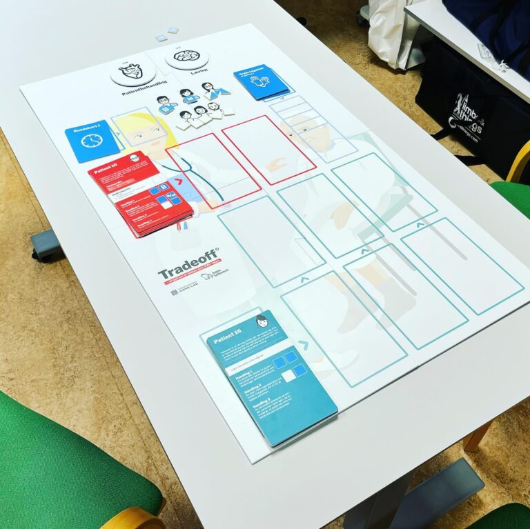 Endnu en dag med akutkurser for KBU-lægerne på @sygehussonderjylland. Udover simulation træner vi også i færdigheder som at skulle prioritere sin tid i en travl nattevagt, hvor ressourcerne er begrænsede. Det består blandt andet af et Trade-off spil med patientcases, hvor lægerne bliver sat til at v…