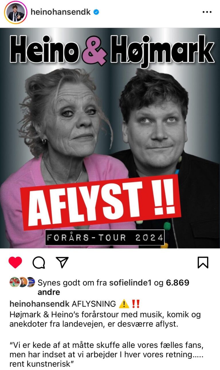 Det her er altså lidt for sjovt @heinohansendk 😂😂😂