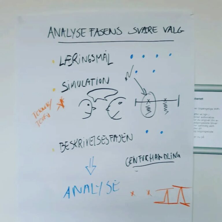 I dag har jeg afsluttet et supergodt Avanceret Facilitatorkursus på CAMES, hvor vi har lært gode metoder til at facilitere læring og debriefe ved simulationstræning, som anvendes meget i sundhedsvæsenet til at træne situationer som vi kan møde i klinikken. Blandt andet har vi talt om hvordan man sti…